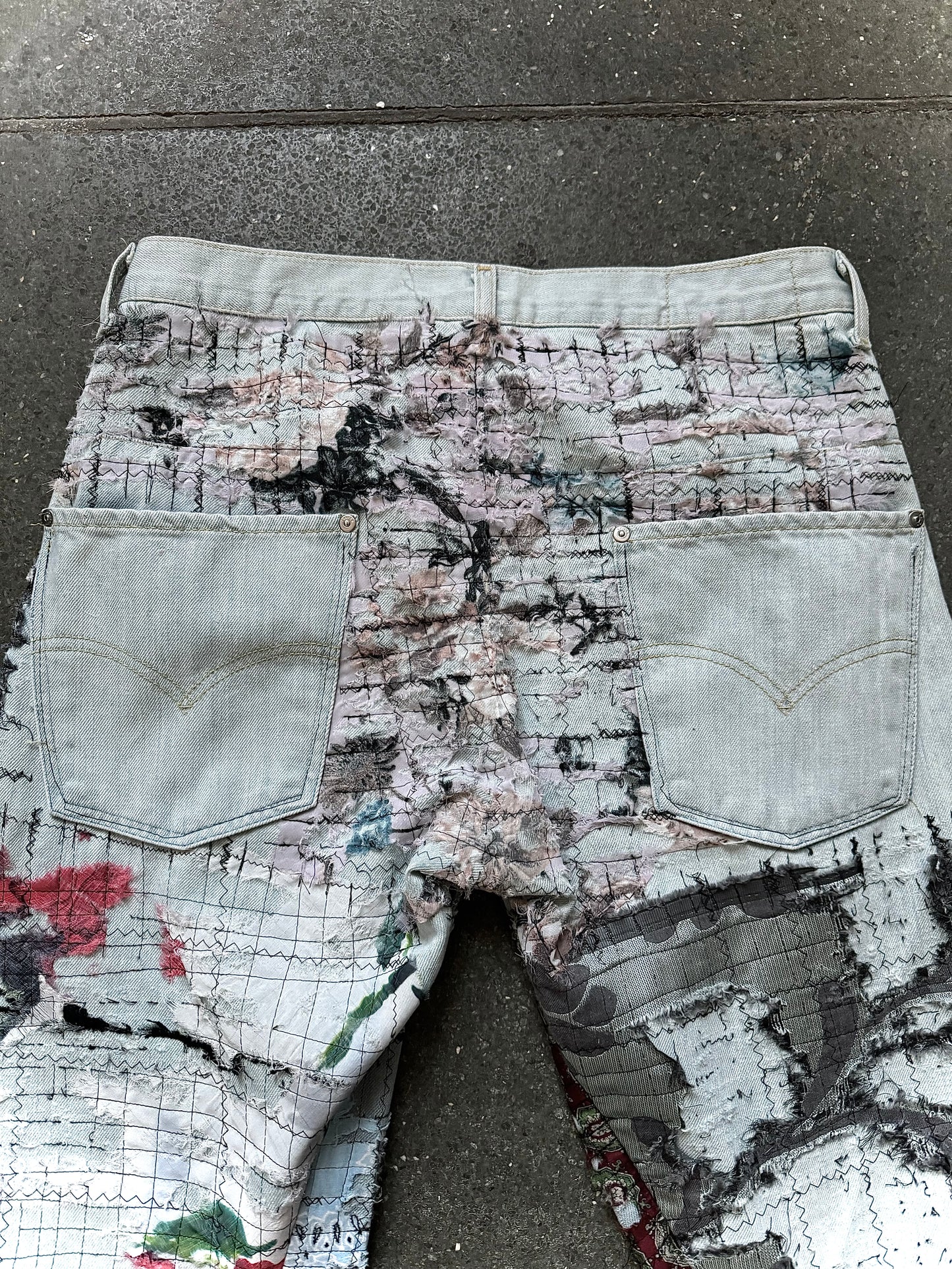 Boro Stitch Denim