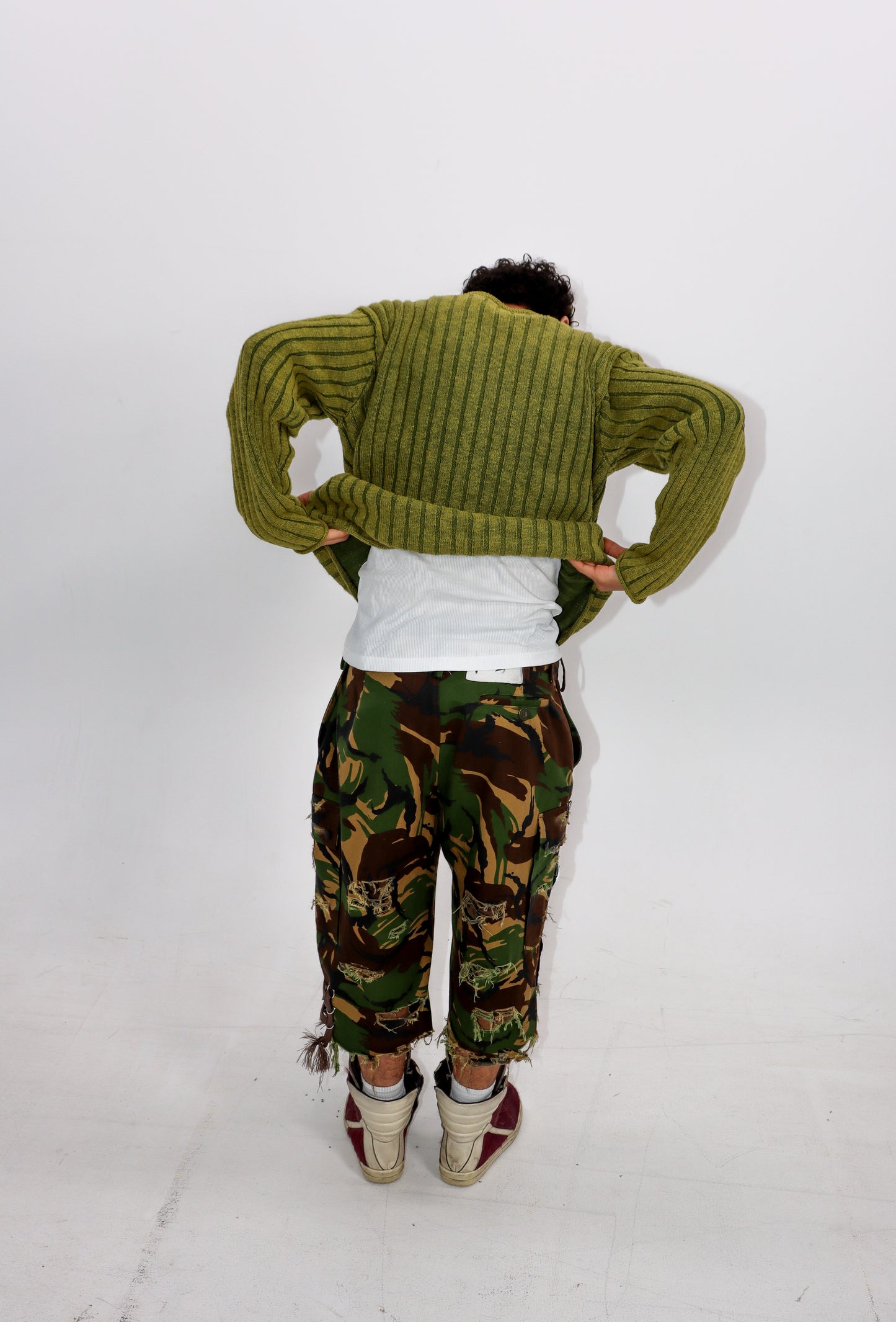 Patchwork Camo Shorts