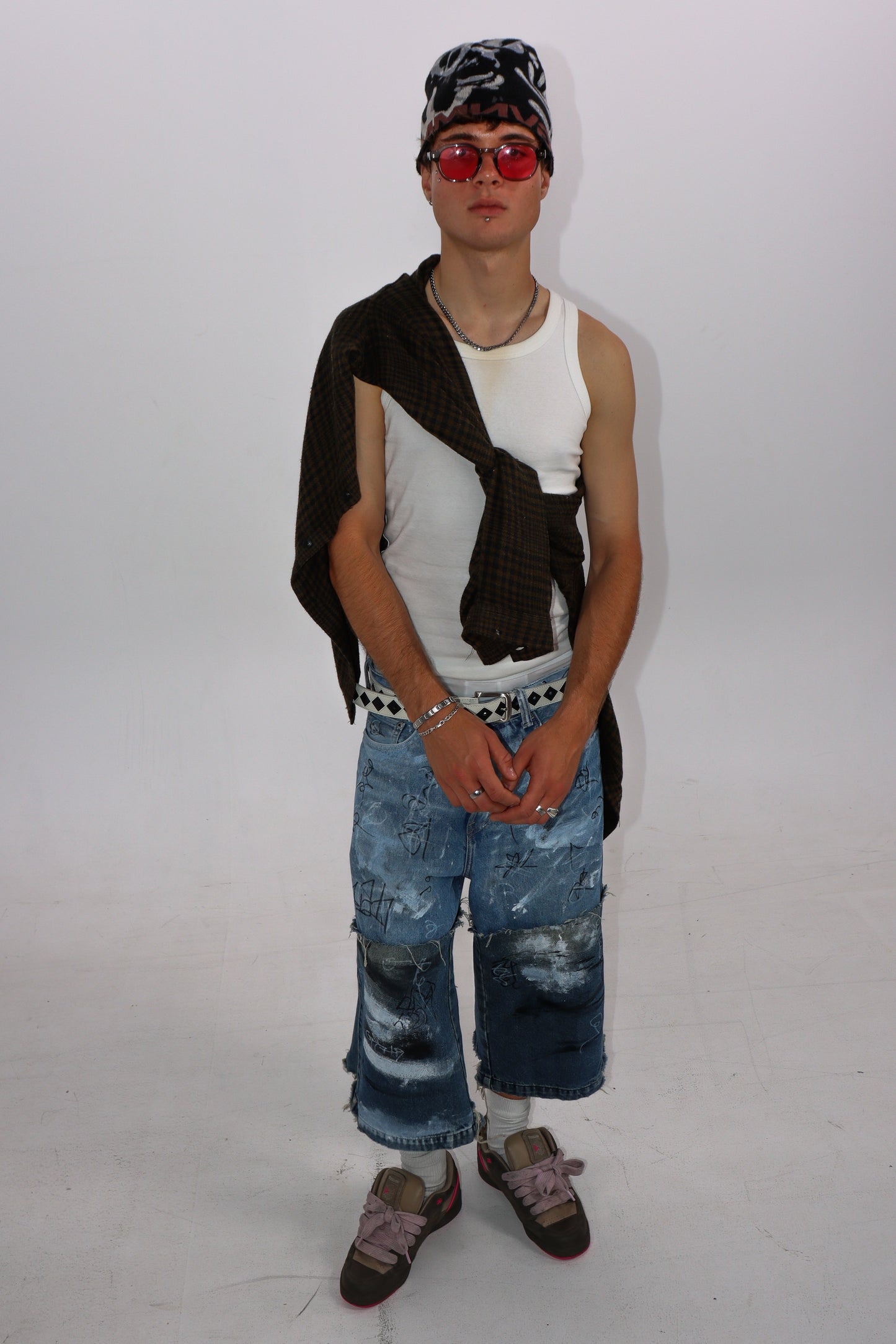 Paint Clash Denim
