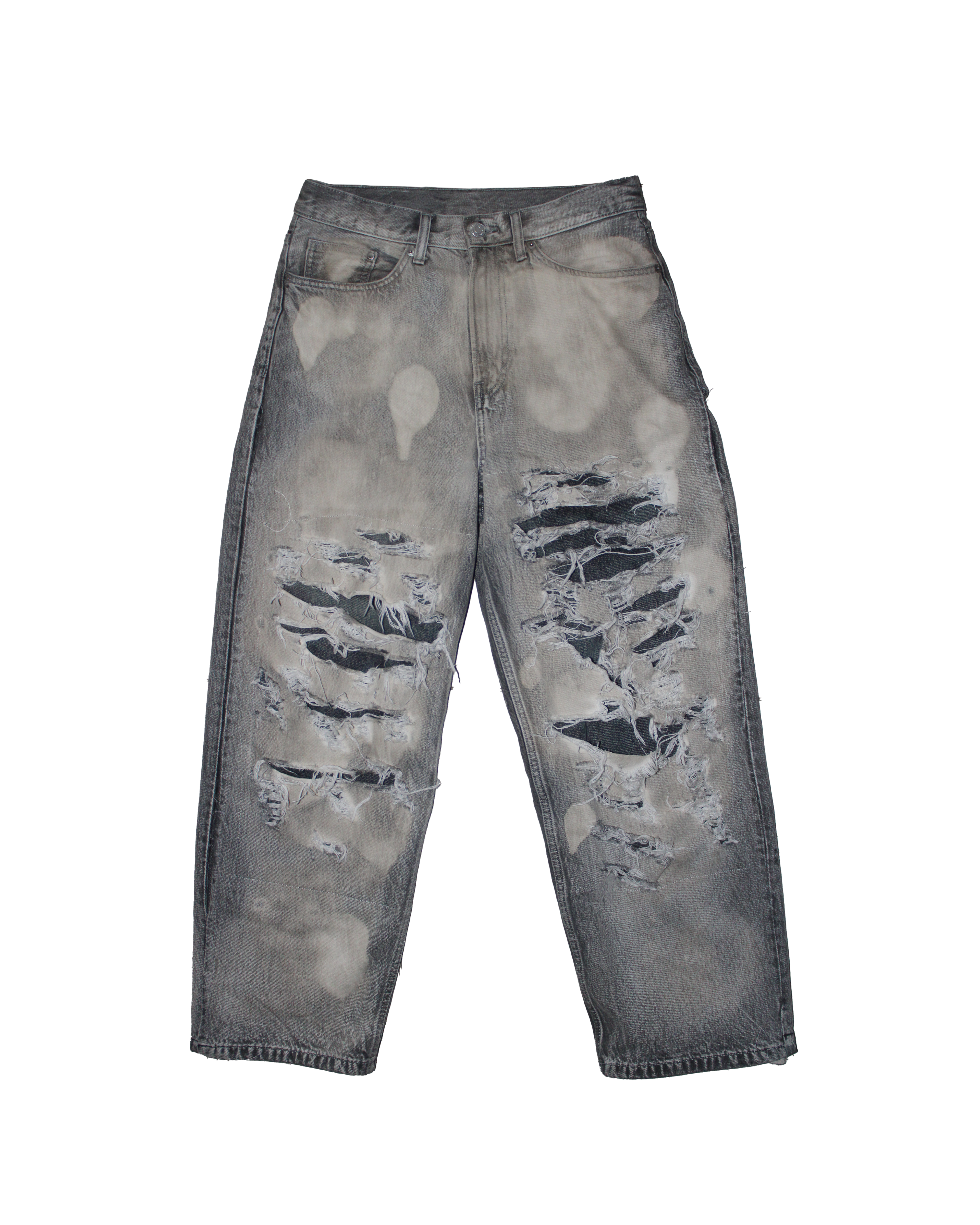 Jurakles Destroyed Denim - Graywash