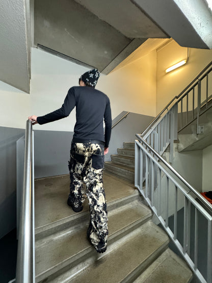 Bleached Destroyed Denim