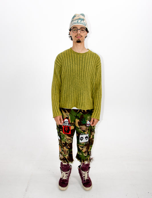 Patchwork Camo Shorts