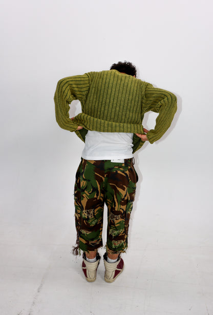 Patchwork Camo Shorts