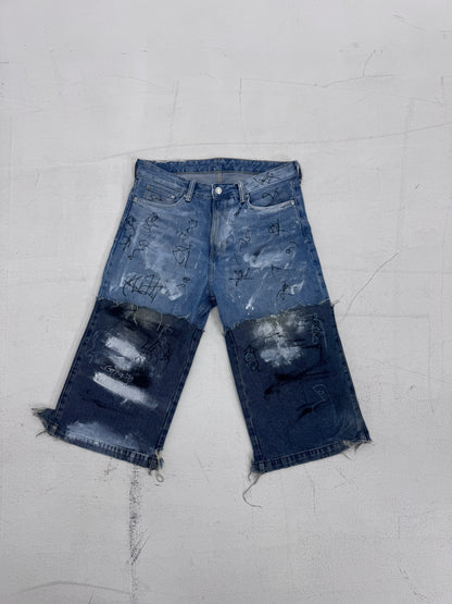 Paint Clash Denim