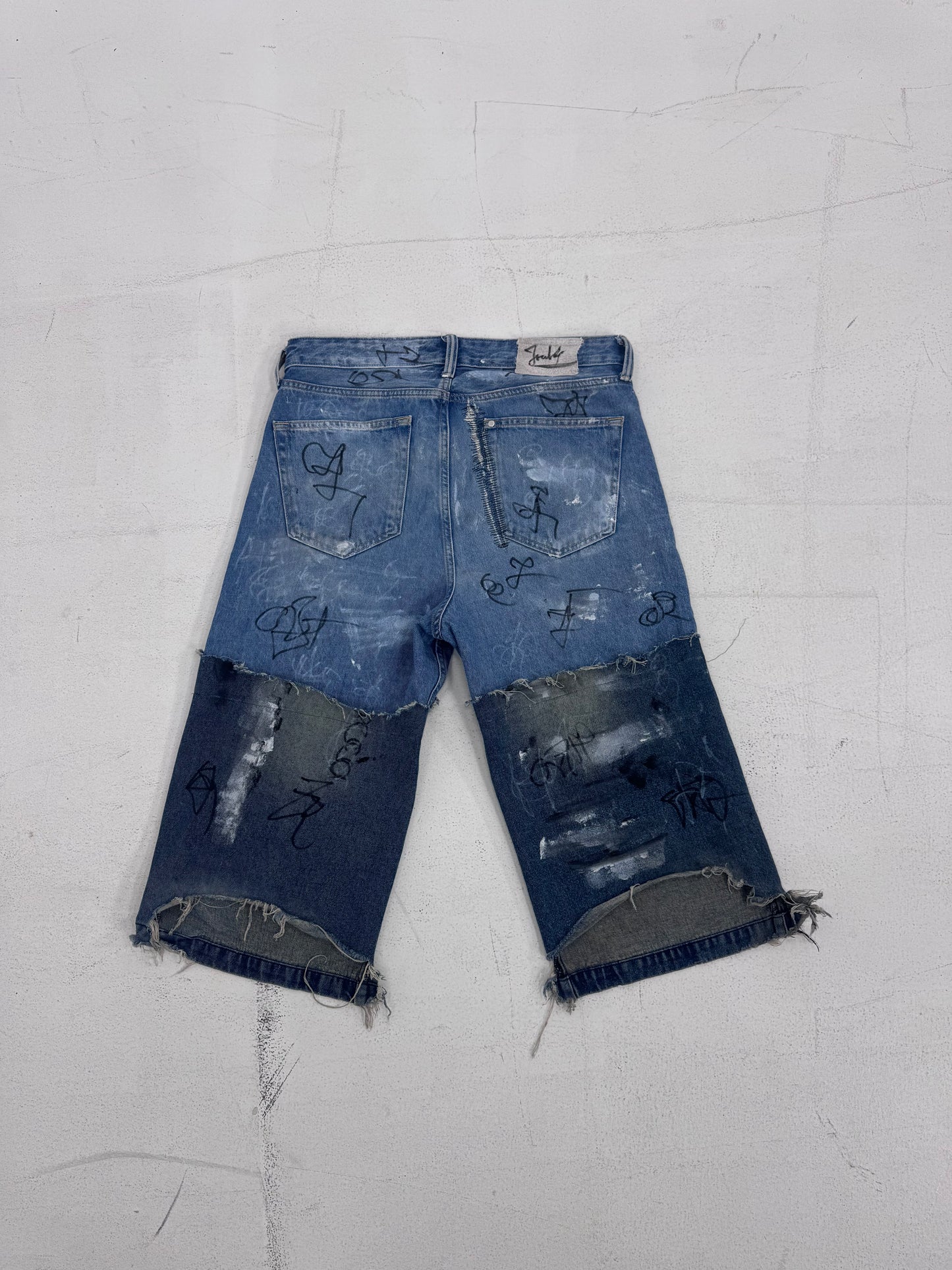 Paint Clash Denim