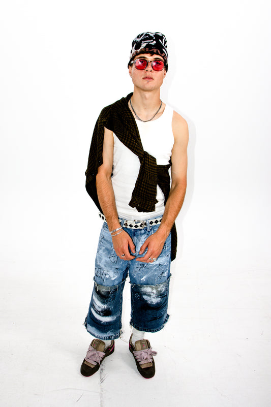 Paint Clash Denim