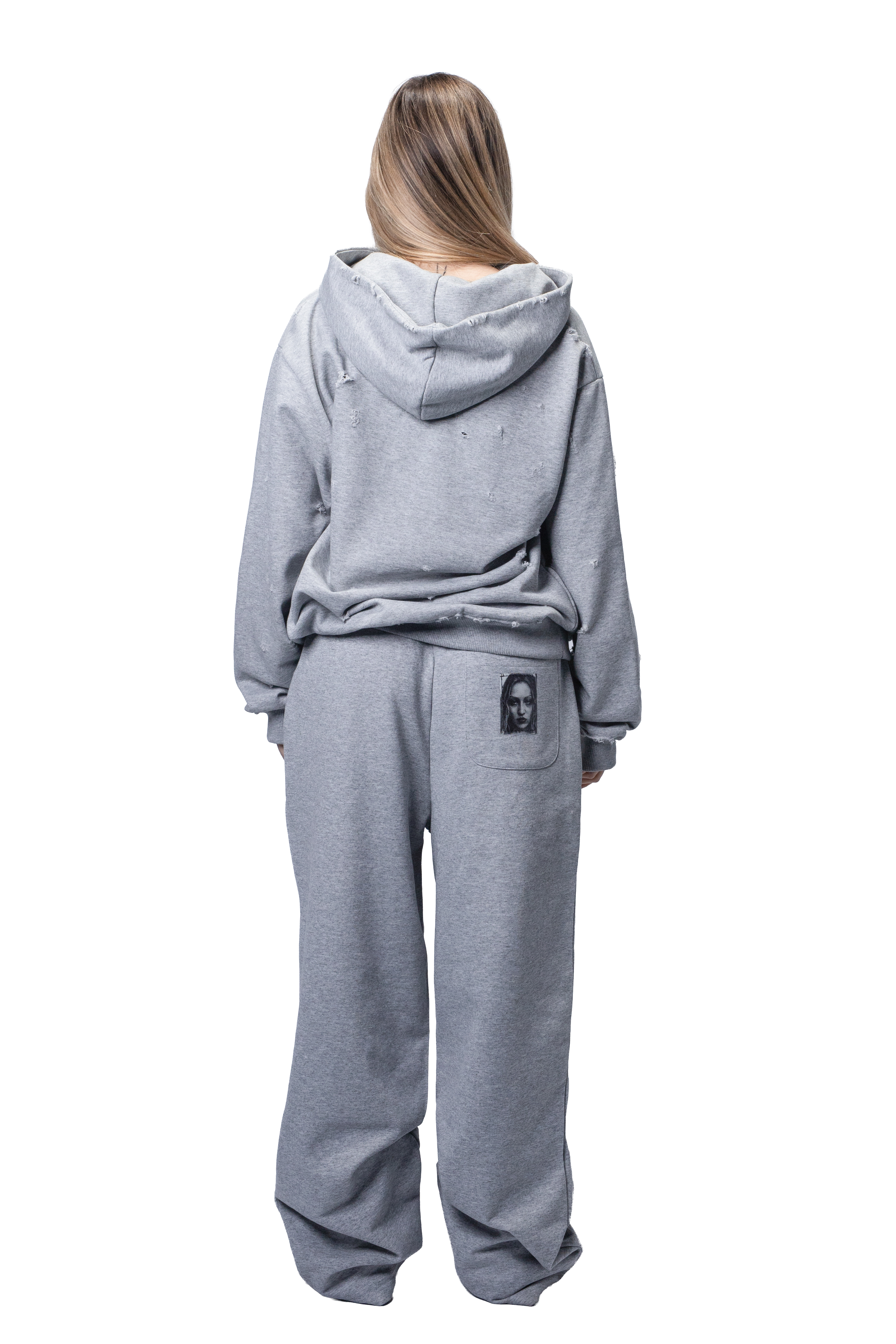 Agony Hoodie (Distressed)