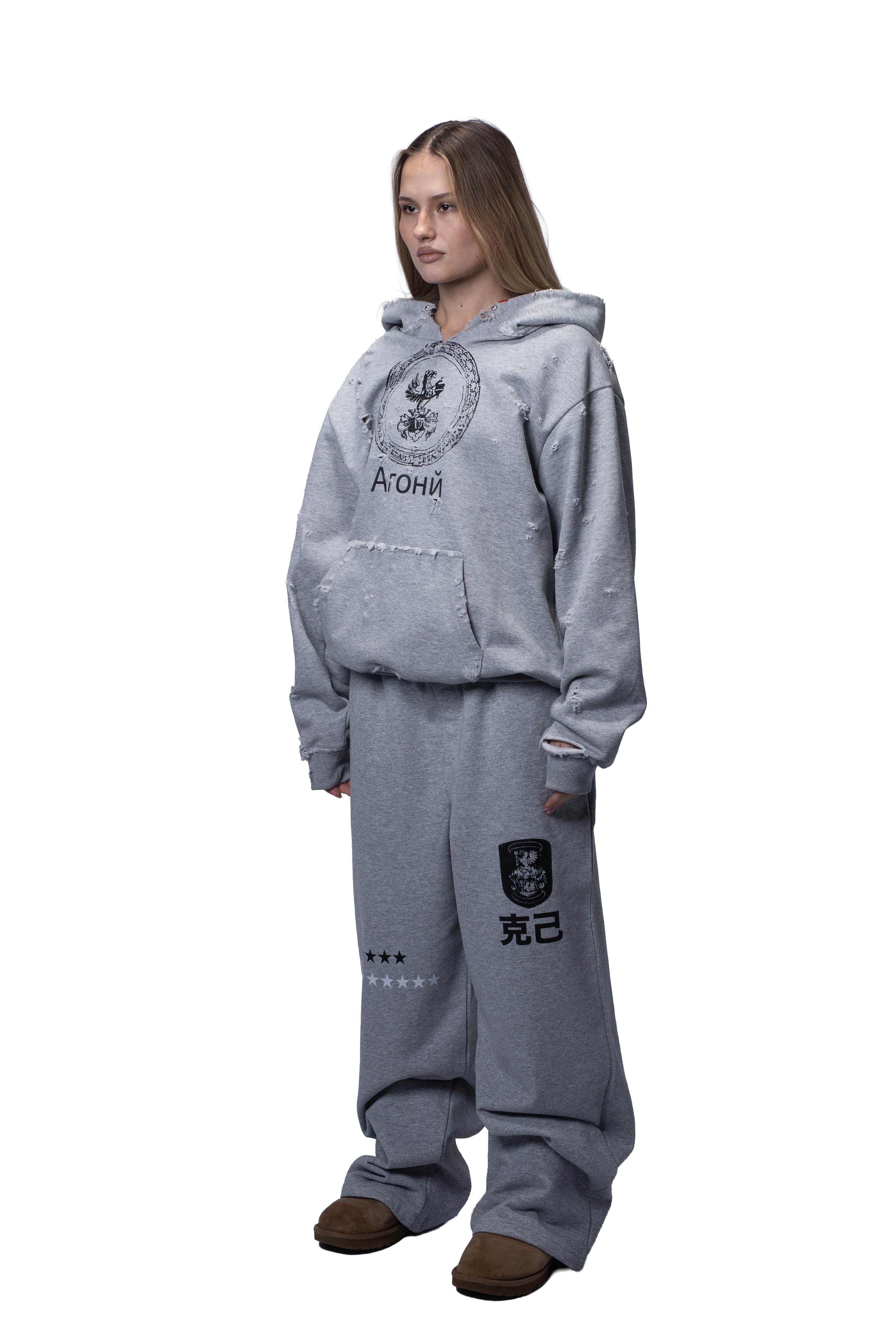 Agony Hoodie (Distressed)