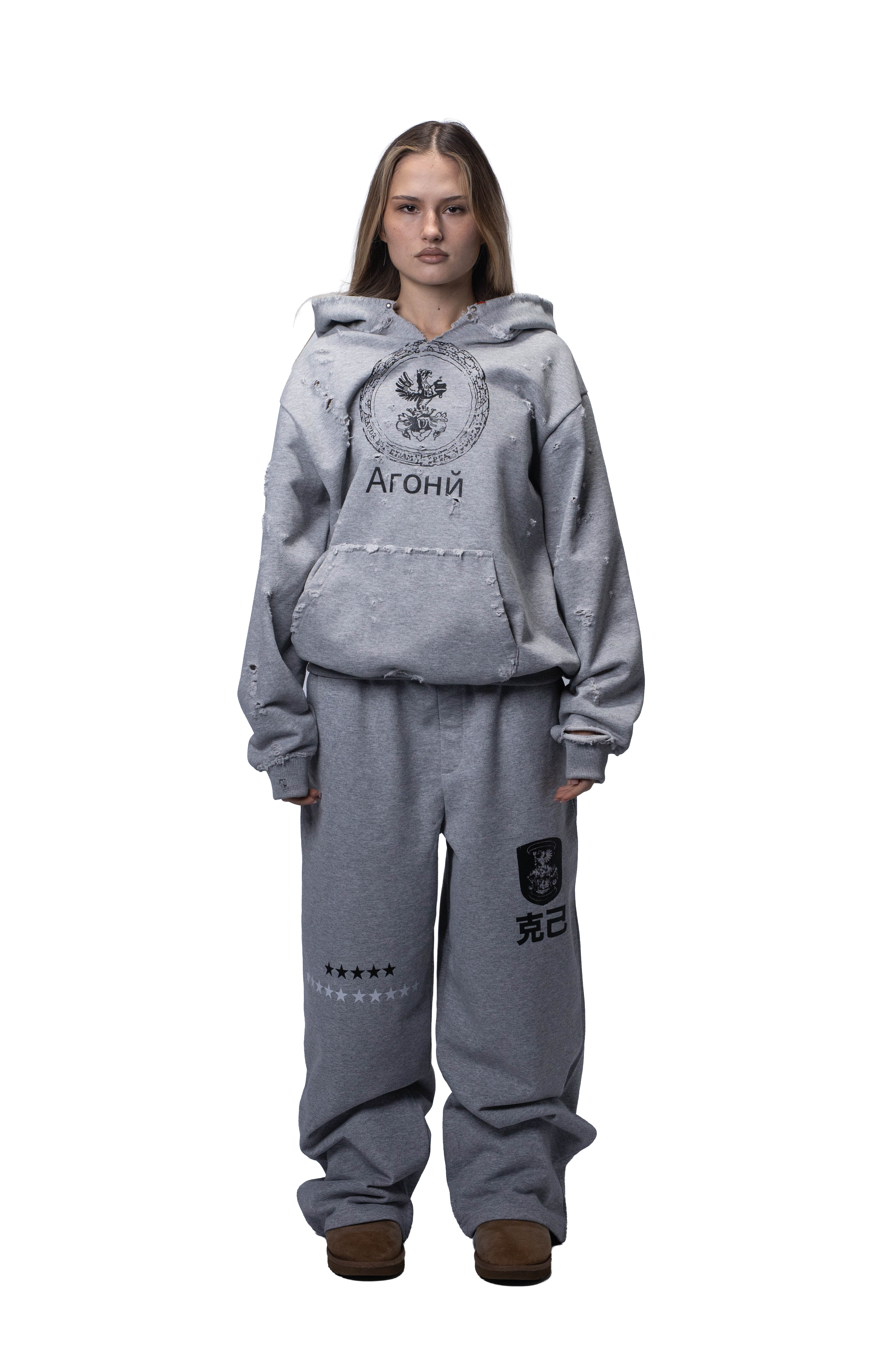 Agony Hoodie (Distressed)