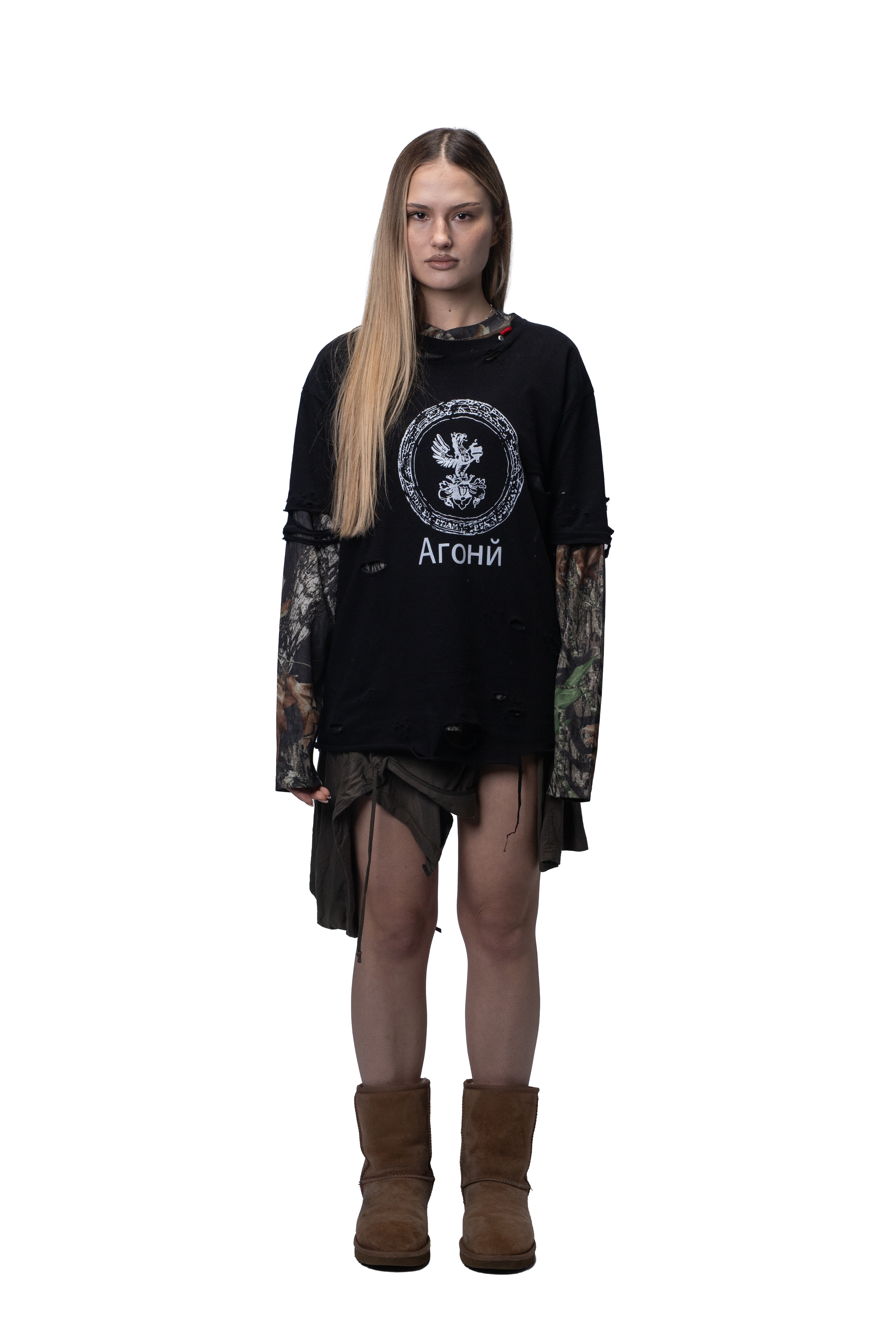 Agony Longlseeve Studio Line (distressed)